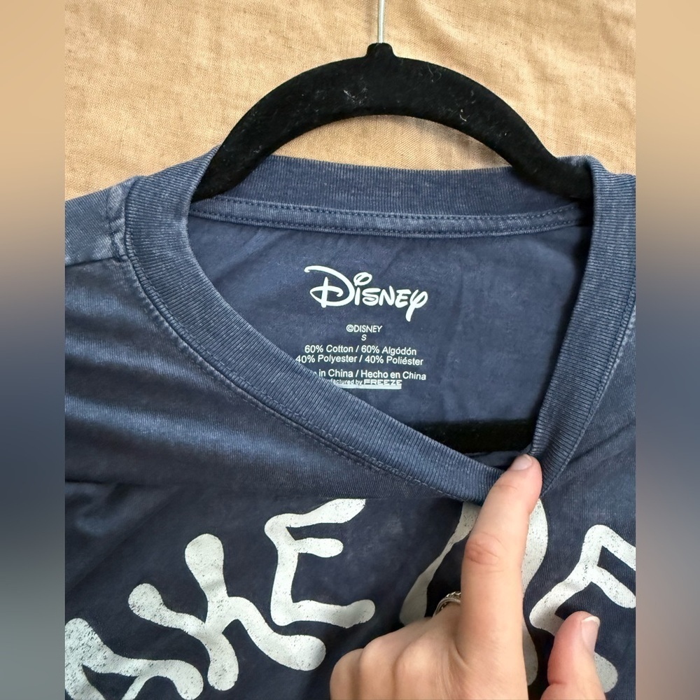 Disney Take Me to Wonderland Alice Graphic T-Shirt in navy - Picture 6 of 7